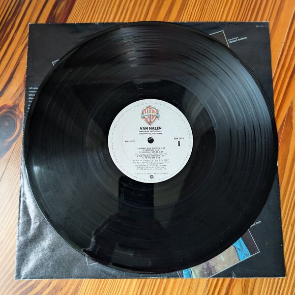 Van Halen Self Titled Vinyl Album - Picture 7 of 8